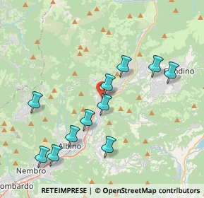 Mappa Via Battisti, 24025 Gazzaniga BG, Italia (3.96273)