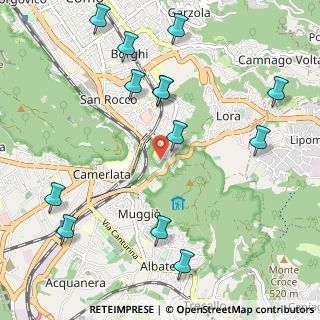 Mappa Via Madruzza, 22100 Como CO, Italia (1.2553846153846)
