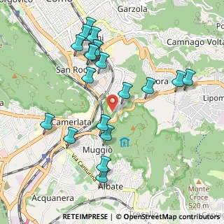Mappa Via Madruzza, 22100 Como CO, Italia (1.0445)