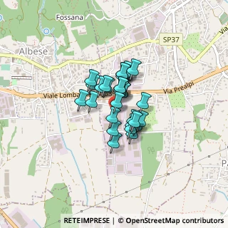 Mappa Via Padre Meroni, 22031 Albavilla CO, Italia (0.23)