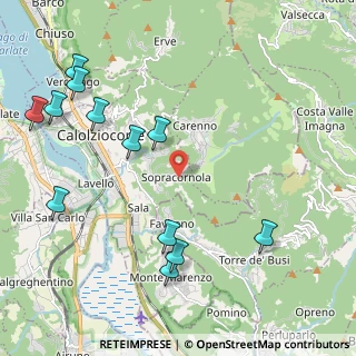 Mappa Via Caduti di Sasso Lungo, 23801 Calolziocorte LC, Italia (2.555)