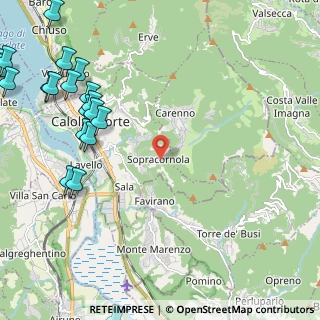 Mappa Via Caduti di Sasso Lungo, 23801 Calolziocorte LC, Italia (3.233)