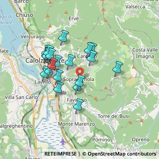 Mappa Via Caduti di Sasso Lungo, 23801 Calolziocorte LC, Italia (1.571)