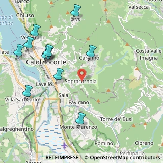 Mappa Via Caduti di Sasso Lungo, 23801 Calolziocorte LC, Italia (2.51833)