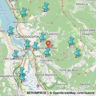 Mappa Via Caduti di Sasso Lungo, 23801 Calolziocorte LC, Italia (2.55667)