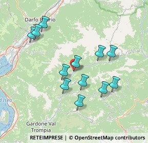 Mappa Via D. Brentana, 25061 Bovegno BS, Italia (6.92083)