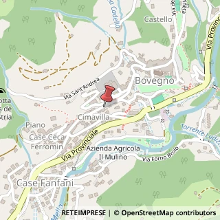 Mappa Via Angelo Canossi, 4, 25061 Bovegno, Brescia (Lombardia)