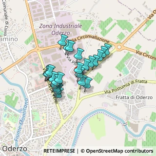 Mappa Via Venezia, 31046 Oderzo TV, Italia (0.3168)