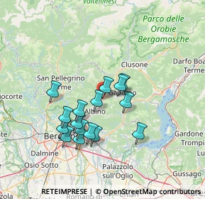 Mappa Via Giacomo Matteotti, 24025 Gazzaniga BG, Italia (11.955)