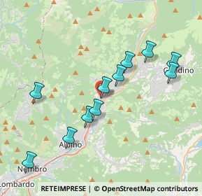 Mappa Via Giacomo Matteotti, 24025 Gazzaniga BG, Italia (3.78091)