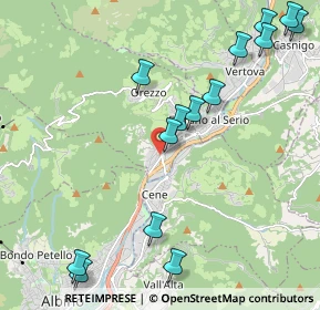 Mappa Via Giacomo Matteotti, 24025 Gazzaniga BG, Italia (2.53786)