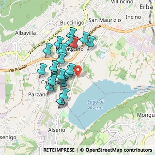 Mappa Via Casaletto Nadalino, 22031 Albavilla CO, Italia (0.75556)