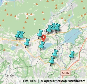 Mappa Via Casaletto Nadalino, 22031 Albavilla CO, Italia (3.03077)