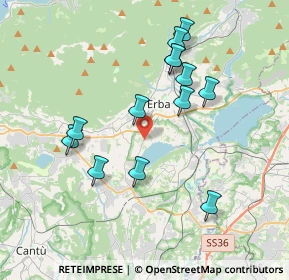 Mappa Via Casaletto Nadalino, 22031 Albavilla CO, Italia (3.60308)