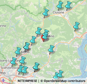 Mappa Via C. Colombo, 24026 Leffe BG, Italia (9.5765)