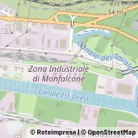 Kaart Monfalcone