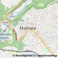 Mapa Malnate