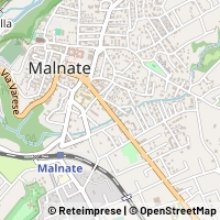 Kaart Malnate