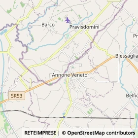 Mappa Annone Veneto