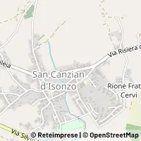 Kaart San Canzian d'Isonzo