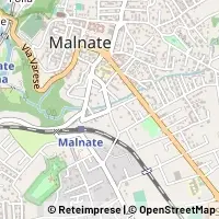 Kaart Malnate