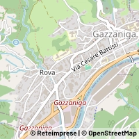 नक्शा Gazzaniga