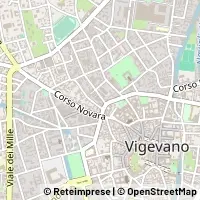 Hartă Vigevano