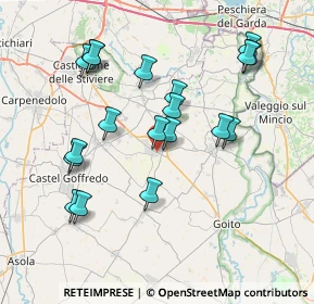 Mappa Via Bruno Rodella, 46040 Guidizzolo MN, Italia (7.57211)