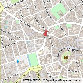 Mappa Corso Giuseppe Garibaldi, 19, 27029 Vigevano, Pavia (Lombardia)