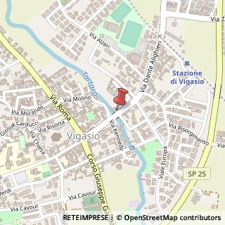 Mappa Via Dante Alighieri, 1, 37068 Vigasio, Verona (Veneto)