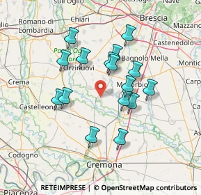 Mappa Via Antonio Gramsci, 25027 Quinzano d'Oglio BS, Italia (12.27125)