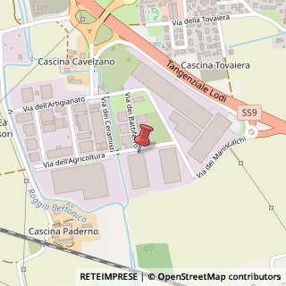 Mappa Via dell' Agricoltura, 26900 Lodi LO, Italia, 26900 Lodi, Lodi (Lombardia)