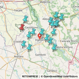 Mappa Corso Giuseppe Garibaldi, 27029 Vigevano PV, Italia (7.07)