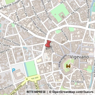Mappa Corso Giuseppe Garibaldi, 25, 27029 Vigevano, Pavia (Lombardia)