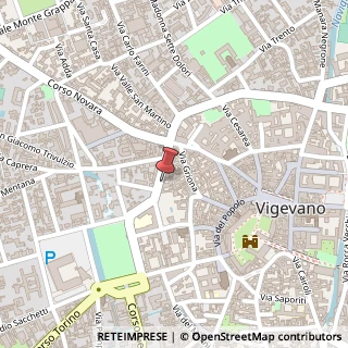 Mappa Corso Giuseppe Garibaldi, 46, 27029 Vigevano, Pavia (Lombardia)