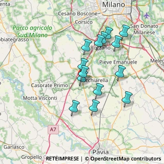 Mappa Via Binasco, 20080 Casarile MI, Italia (6.54786)
