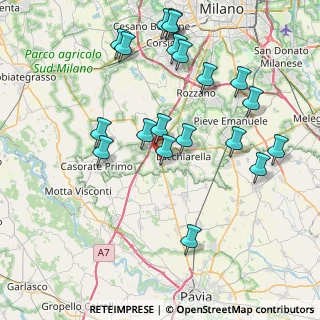 Mappa Via Binasco, 20080 Casarile MI, Italia (8.592)