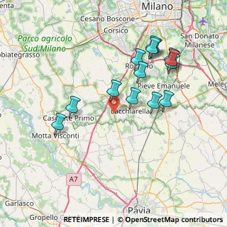 Mappa Via Binasco, 20080 Casarile MI, Italia (7.64429)