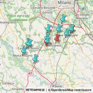 Mappa Via Binasco, 20080 Casarile MI, Italia (6.60077)