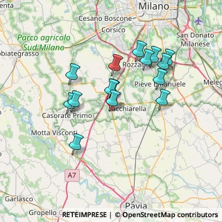 Mappa Via Binasco, 20080 Casarile MI, Italia (6.584)