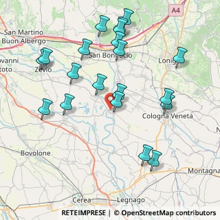 Mappa Corso Umberto, 37041 Albaredo D'adige VR, Italia (8.879)