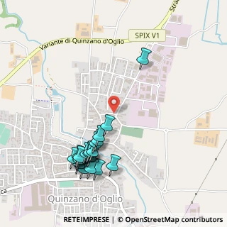 Mappa Via Verolavecchia, 25027 Quinzano d'Oglio BS, Italia (0.561)