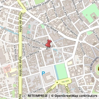 Mappa Via Mentana, 8, 27029 Vigevano, Pavia (Lombardia)