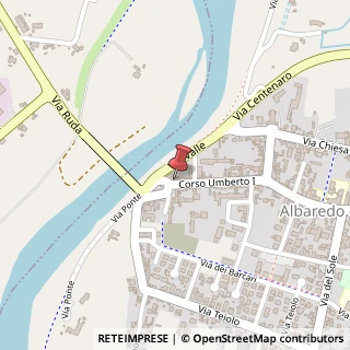 Mappa Corso Umberto, 3, 37041 Albaredo d'Adige, Verona (Veneto)