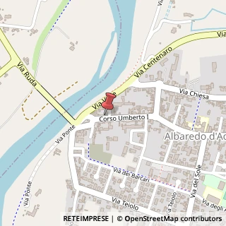 Mappa Corso Umberto, 15, 37041 Albaredo d'Adige, Verona (Veneto)