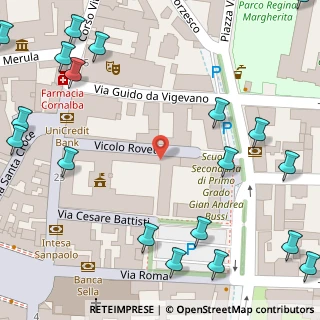 Mappa Via Guido da Vigevano, 27029 Vigevano PV, Italia (0.11)