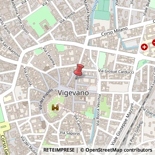 Mappa Corso Vittorio Emanuele II,  28, 27029 Vigevano, Pavia (Lombardia)