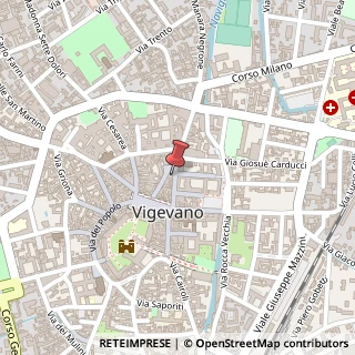 Mappa Corso Vittorio Emanuele II, 36, 27029 Vigevano, Pavia (Lombardia)
