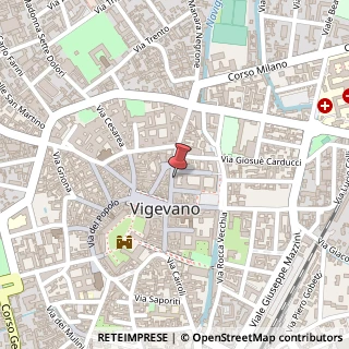 Mappa Corso Vittorio Emanuele II, 25, 27029 Vigevano, Pavia (Lombardia)