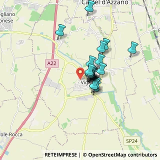 Mappa Via Olmo, 37068 Vigasio VR, Italia (1.11)